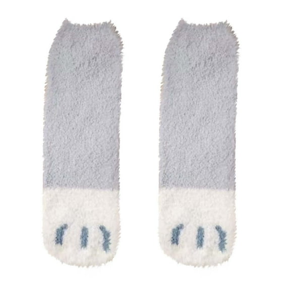 XuJwPNcy Socks for Women Fuzzy Fleece Lined per Mid-Tube Socks Crew Socks for Winter Warm Thick Plush