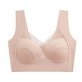 thumbnail image 1 of XuJwPNcy Sports Bra for Women y Wireless Push up Bras Tank Top Bra Seamless Comfortable Full-Coverage Underwear, 1 of 4