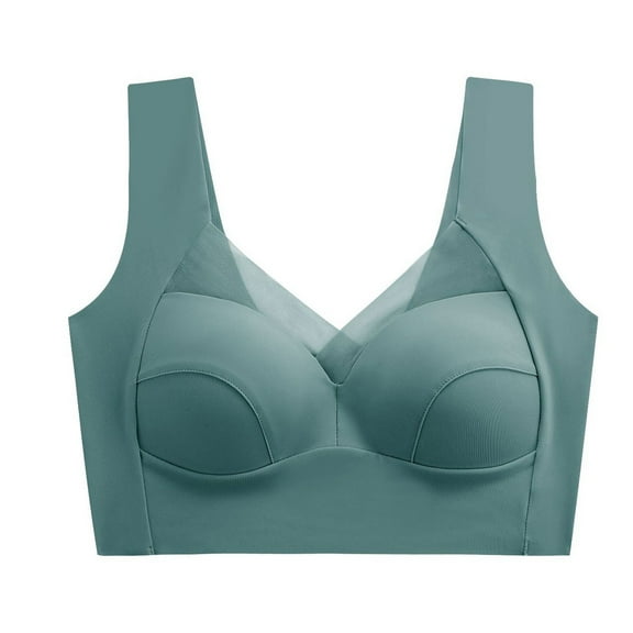 XuJwPNcy Sports Bra for Women y Wireless Push up Bras Tank Top Bra Seamless Comfortable Full-Coverage Underwear