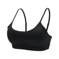 thumbnail image 1 of XuJwPNcy Sports Bras for Women Wireless Push up Camisole Bra Adjustable Spaghetti Strap Workout Running Bra, 1 of 4