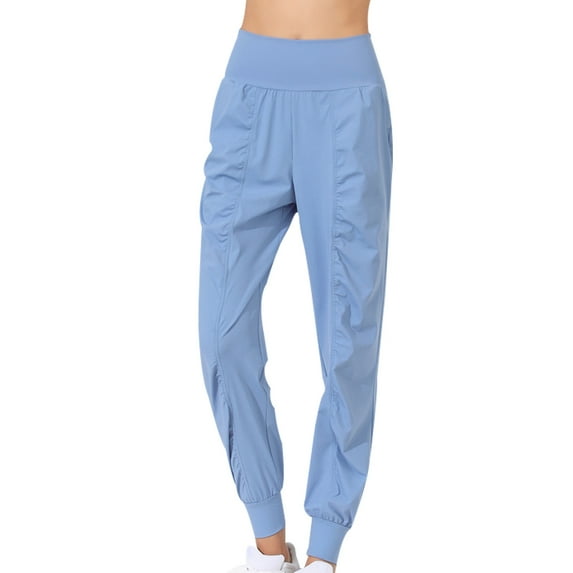 XuJwPNcy Sweatpants for Women Casual Baggy Elastic Waist Jogger Pants Trendy Athletic Yoga Pants with Pockets