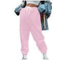 thumbnail image 1 of XuJwPNcy Sweatpants for Women Drawstring High Waisted with Pockets Cozy Comfy Jogging Fashion Solid Athletc Trousers, 1 of 5