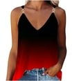 thumbnail image 1 of Yuzhih Tank Top Women Casual Summer V Neck Sleeveless Tank Shirts 2024 Trendy Soft Print Beach Clothes, 1 of 6