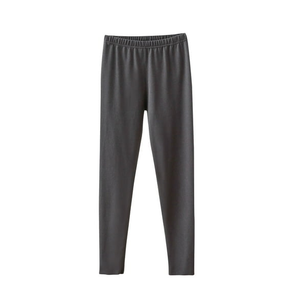 XuJwPNcy Thermal Pants for Women Fleece Lined Leggings Fall Winter Warm Soft Underwear Bottoms