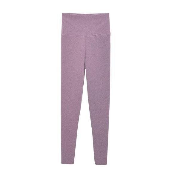 XuJwPNcy Thermal Underwear Bottom for Women Casual Warm Thick Fleece Lined Stretchy Leggings High Waisted Soft Pajama Pants