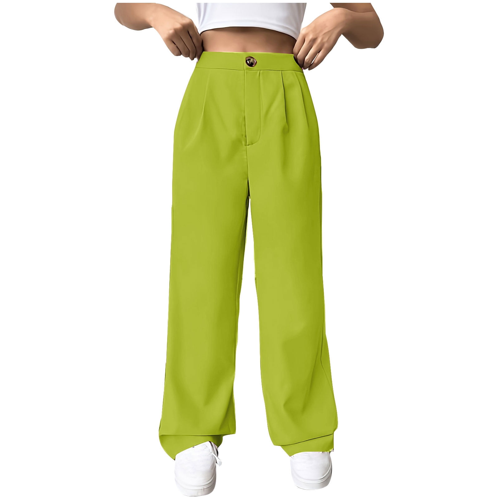 Yuzhih Wide Leg Dress Pants for Women High Waisted Business Yuzhih Wide Leg Dress Pants for Women High Waisted Business