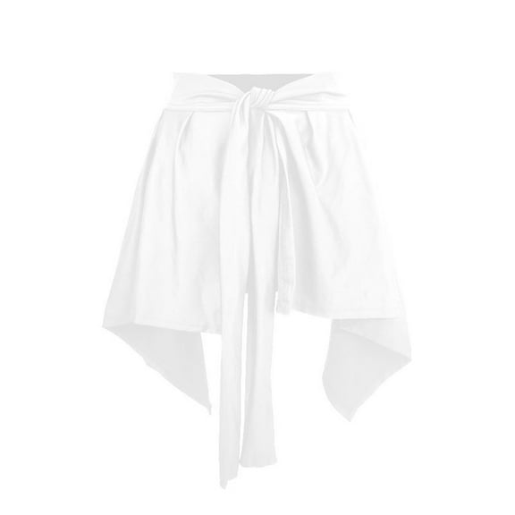 XuJwPNcy Women Athletic Yoga Short Skirt Self Tie Wrap Skirts Workout Running Tennis Covered Bottoms Skirts