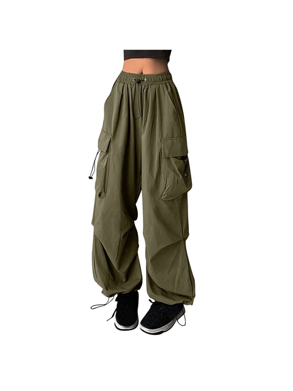 Women's Cargo Pants with Pockets Running Joggers Sweatpants Lightweight Travel Hiking Pants