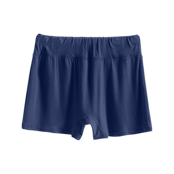 XuJwPNcy Women's Casual Pajama Bottom Shorts Fashion Loose Solid Elastic Waist Stretchy Sleepwear