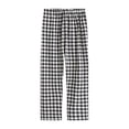 thumbnail image 1 of XuJwPNcy Women's Cotton Pajama Bottoms Lightweight Sleep Lounge Pants Loose Comfy Plaid Sleepwear Long Pj Pants, 1 of 2