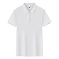 thumbnail image 1 of Yuzhih Women's Golf Shirts Collared V Neck Short Sleeve Tennis Athletic T-Shirts Casual Work Tops Soft Comfy Shirt, 1 of 2