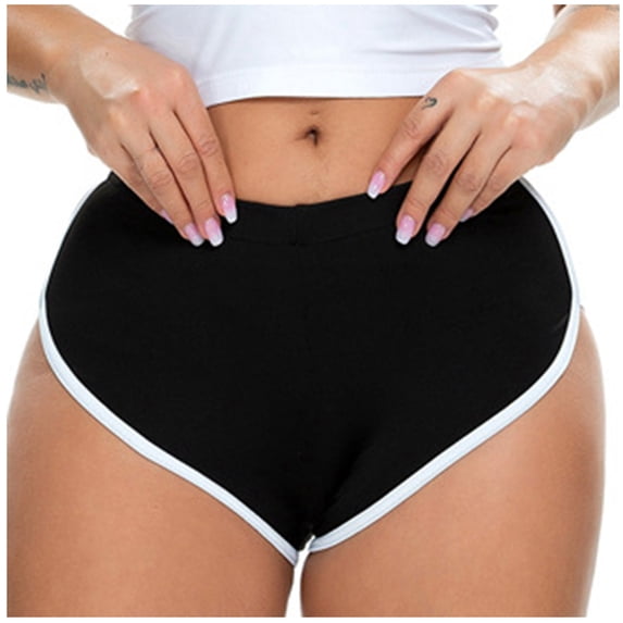 XuJwPNcy Women's High Waist Yoga Booty Shorts Scrunch Gym Workout Dance Hot Pants Butt Lifting Bottoms Sports Shorts