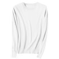 thumbnail image 1 of cfhntfmh Women's Knit Sweater Tops Fall Long Sleeve Crew Neck Pullover Tops Casual Solid Thermal Sweaters, 1 of 6