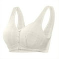 thumbnail image 1 of XuJwPNcy Women's Plus Size Front Closure Bras No Underwire Push up Bralettes Wireless Breathable Comfy Bra, 1 of 7