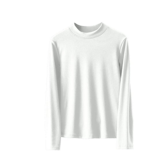 Yuzhih Women's Thermal Long Sleeve Shirts Crew Neck Top Warm Undershirts Base Layer Underwear Tops