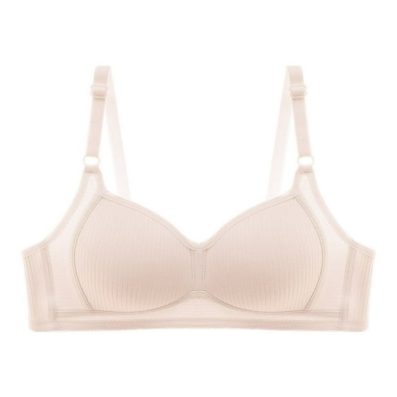 XuJwPNcy Women's Wireless Push up Bras Support Cotton Everyday Bras Wirefree Full Coverage Breathable Soft Bra
