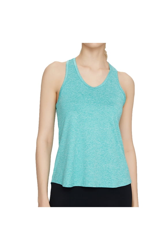 Women's Workout Tank Tops Lightweight Athletic Yoga Scoop Neck Sleeveless Shirts Gym Running Tops