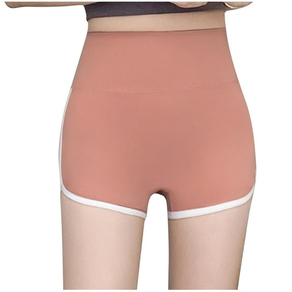 XuJwPNcy Women's Workout Yoga Shorts High Waisted Butt Lifting Short Pants Soft Solid Stretch Running Gym Short Pants