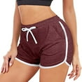 thumbnail image 1 of XuJwPNcy Womens Athletic Running Shorts with Pocket Workout Gym High Waisted Yoga Hiking Active Shorts 2 Pack, 1 of 6