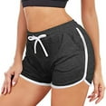 thumbnail image 1 of XuJwPNcy Womens Athletic Running Shorts with Pocket Workout Gym High Waisted Yoga Hiking Active Shorts 2 Pack, 1 of 7