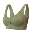 thumbnail image 1 of XuJwPNcy Bras for Women No Underwire Push up Convenient Front Close Button Bralettes Seamless Comfort Everyday Bra, 1 of 7