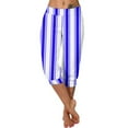 thumbnail image 1 of XuJwPNcy Womens Capri Pants Casual Summer Stripe Print Elastic Waist Capris Soft Active Stretch Cinch Bottom Pants, 1 of 6