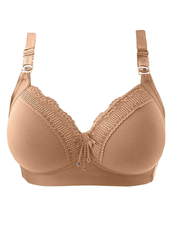 Womens Seamless Bra No Underwire Comfort Push up Bras Soft Wireless Bralette Full Coverage Everyday Bra