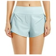 thumbnail image 1 of XuJwPNcy Womens Shorts 2 in 1 Running High Waisted Gym Yoga Shorts Lightweight Quick Dry Workout Athletic Shorts, 1 of 4