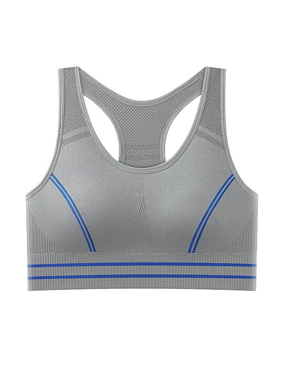 Womens Sports Bras Racerback No Underwire Workout Yoga Bra Comfortable Wireless Bra