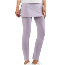XuJwPNcy Womens Tennis Skirted Leggings Yoga Golf Skirts with Leggings Gym Athletic Running Clothes pant