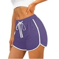 thumbnail image 1 of XuJwPNcy Workout Shorts for Women Casual Summer Biker Shorts Yoga Athletic Hiking Beach Elastic Waist Pants, 1 of 6