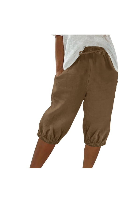 Workout Shorts for Women Drawstring High Waisted Running Shorts with Pockets Gym Athletic Shorts