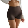 thumbnail image 1 of XuJwPNcy Yoga Shorts for Women Seamless Smooth High Waist Bike Shorts Soft Workout Stretch Athletic Leggings Under Dresses, 1 of 4