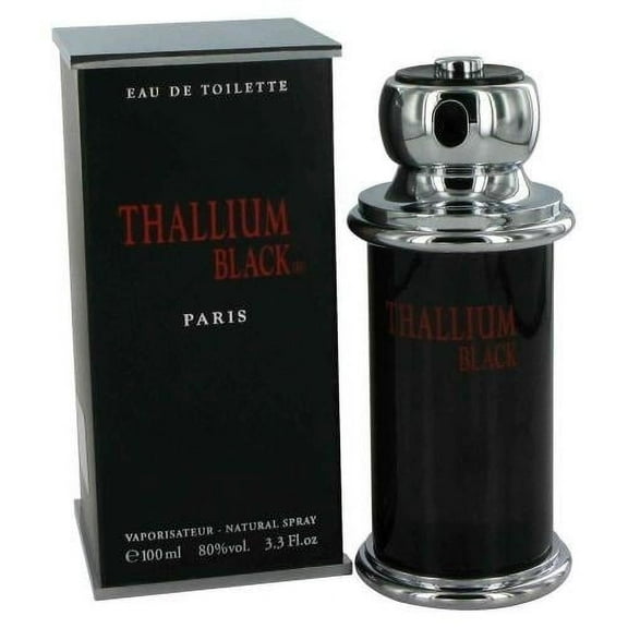 Thallium Black Men by Yves De Sistelle 3.4 oz EDT SP