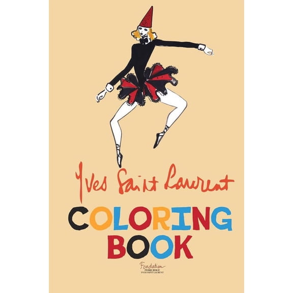 Yves Saint Laurent Coloring Book (Paperback)