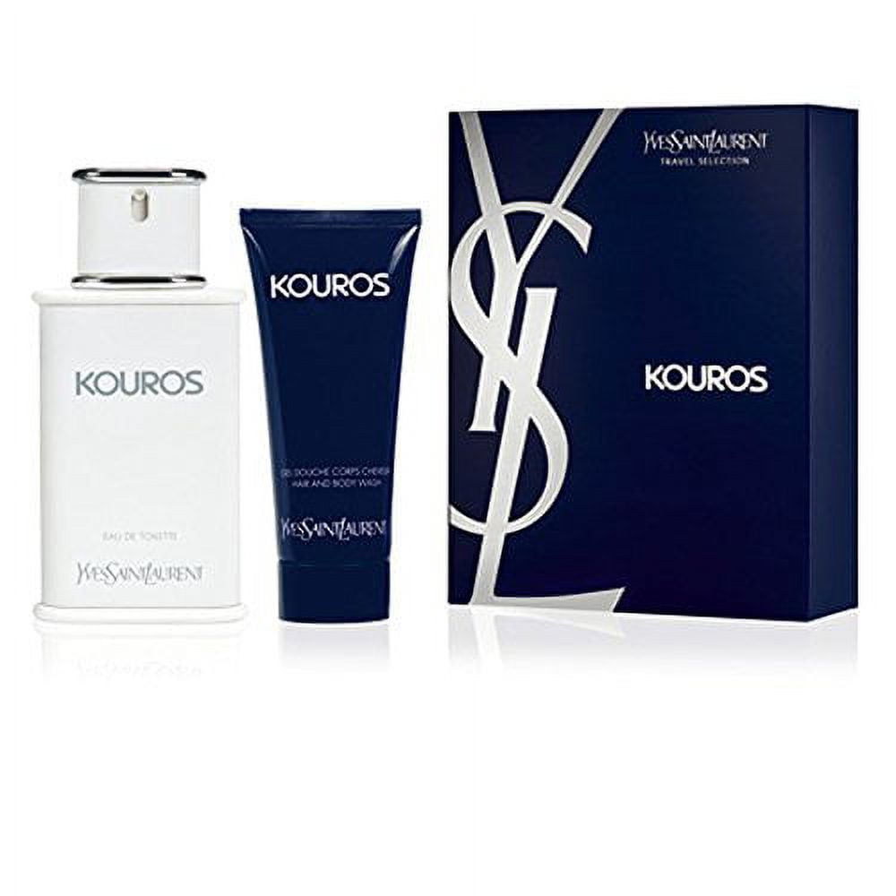 Yves Saint Laurent Kouros Men Giftset (Eau De Toilette Spray, Hair and Body Wash)