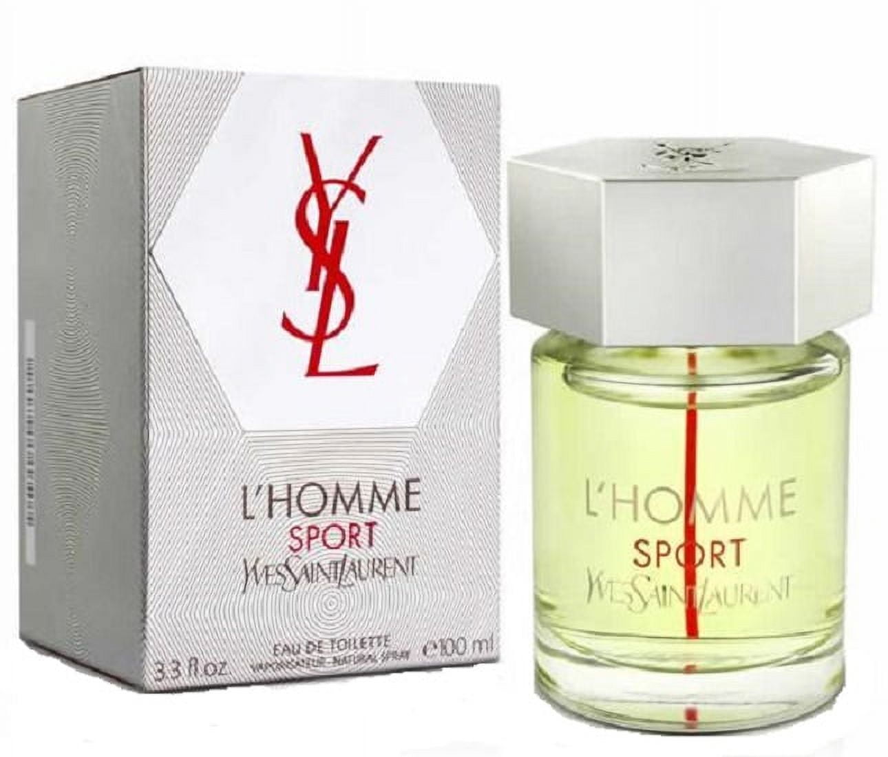 Yves Saint Laurent L' Homme Sport For Men Cologne 3.3 oz ~ 100 ml EDT Spray