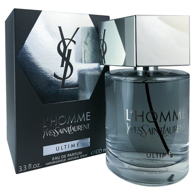 Yves Saint Laurent L'Homme Ultime Eau de Parfum, Cologne for Men, 3.3