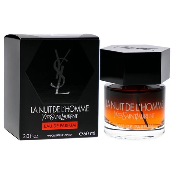 Yves Saint Laurent LA NUIT DE L'HOMME Eau De Parfum Spray For Men 60ml/2oz