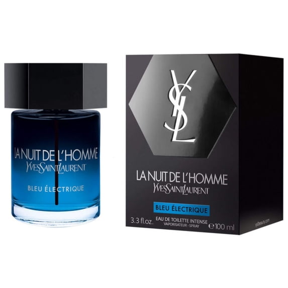 Yves Saint Laurent La Nuit De L'Homme Bleu Electrique Eau de Toilette Intense Spray 100 ml / 3.3 oz