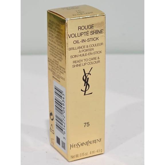 Yves Saint Laurent Rouge Volupte Shine Lipstick 0.11oz - #75 - Red In The Light