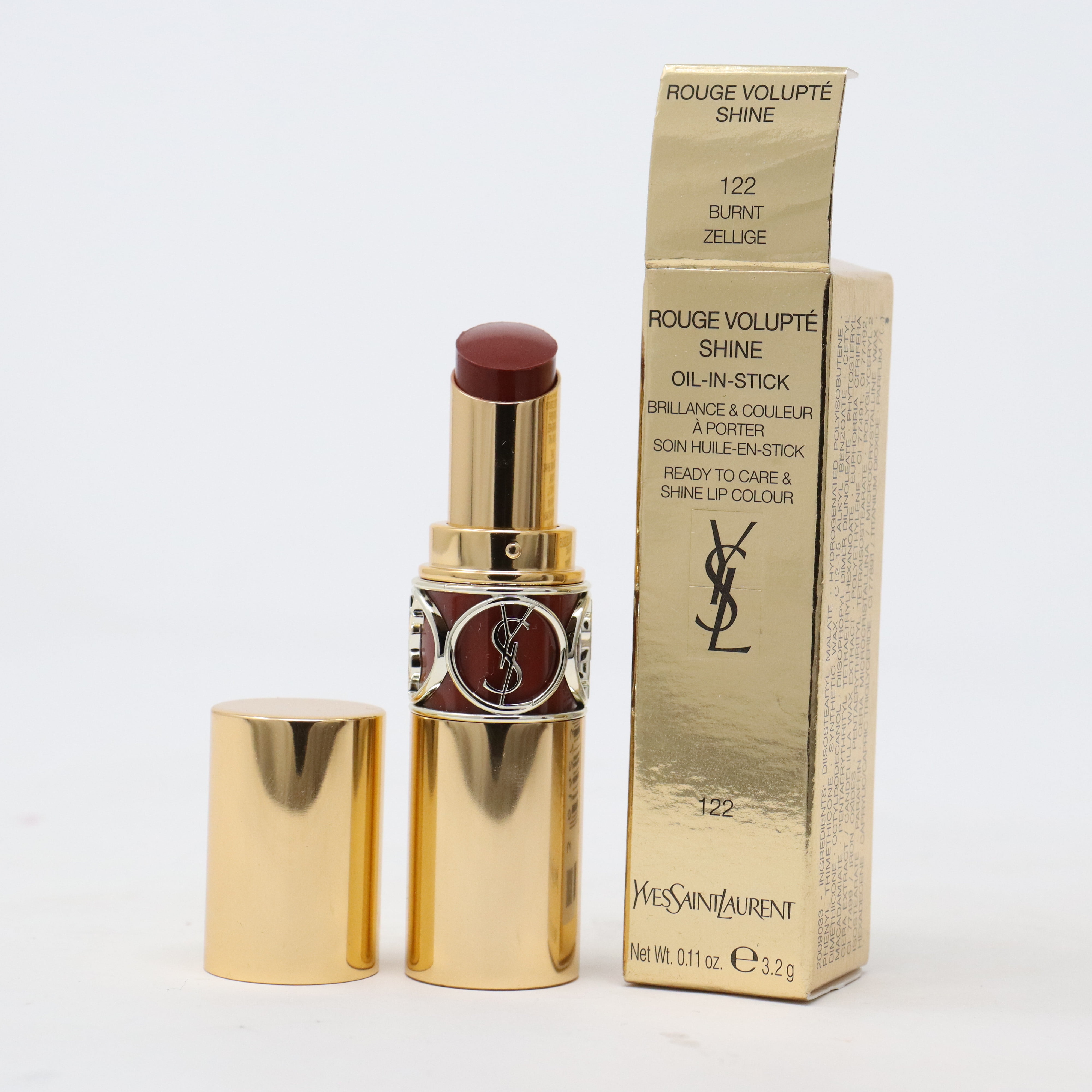 Yves Saint Laurent Shine Oil-In-Stick 0.11oz 122 Burnt
