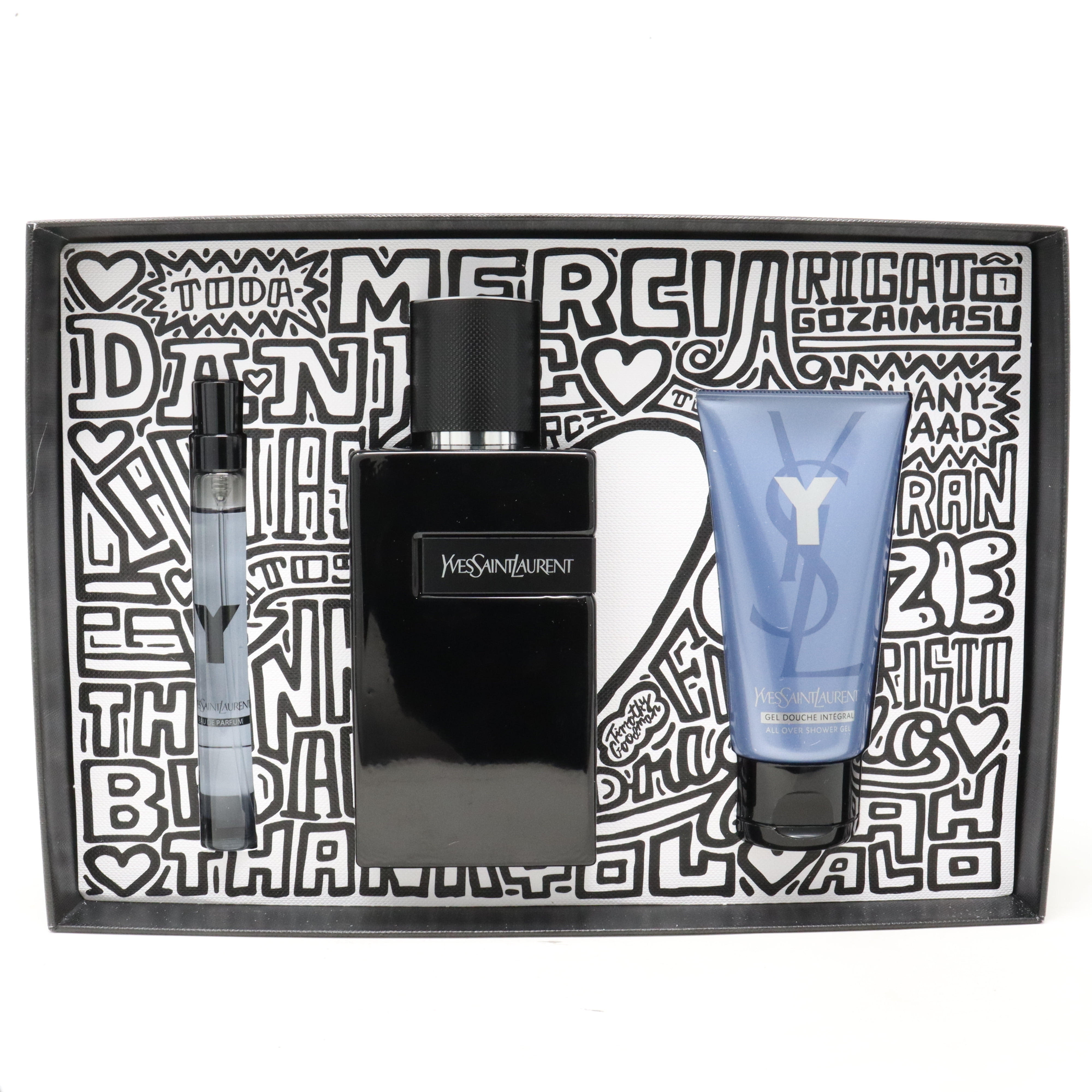 Yves Saint Laurent Y Le Parfum 3-Pcs Set / New With Box - Walmart.com