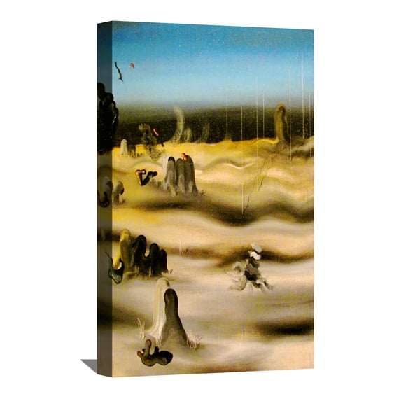 Yves Tanguy Painting Art Print Shadow Country Framed Canvas Art Wall Art