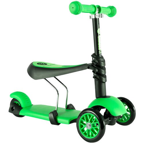 Yvolution 3in1 Y Glider, Green 4L