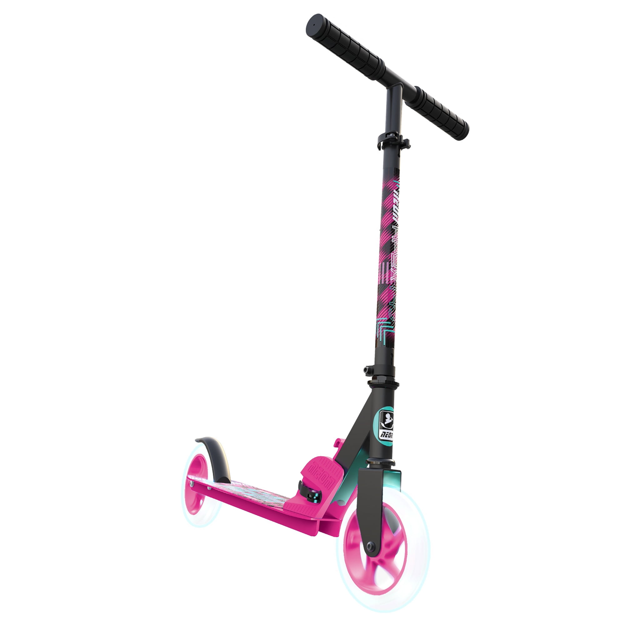 Yvolution Neon Kids Folding Kick Scooter Apex 145 - Pink