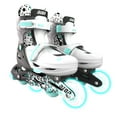 thumbnail image 1 of Yvolution Neon Kids Roller Skates Inline Size 3-6, One Pair, Skates for Boys and Girls, Grey, 1 of 6