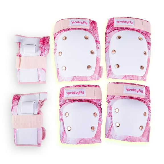 Yvolution Prettyfly Adult Safety Pads Medium Size, Pink, Protective Pads, Women
