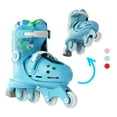 thumbnail image 1 of Yvolution Twista Kids Skates, Adjustable Modes, Kids Size 7J-11J, Blue, One Pair, Unisex, 1 of 13
