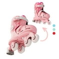 thumbnail image 1 of Yvolution Twista Skates, Adjustable 2-in-1, Kids Size 7J-11J, One Pair, Pink, Unisex, 1 of 12